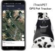 Portable Mini Surveillance Pet Tracking Collar Device Location Finder Size:L