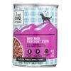 I And Love And You Dog Canned Food Moo Moo Venison Stew - Case Of 12 - 13 Oz