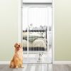 67.5" Extra Tall Pet Gate Heavy-Duty Metal Cat Gate with 30.5"-41" Wide Opening